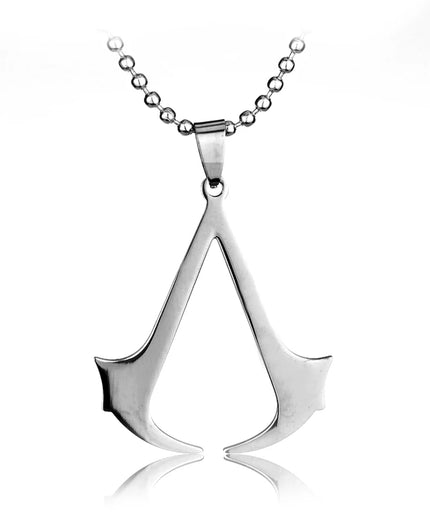 Assassins Ezio Cosplay Pendant – Metal Alloy Cross Necklace for Men & Women