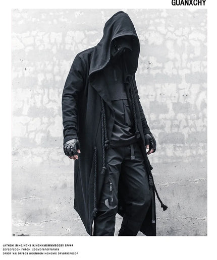 Men's Gothic Hooded Cloak – Darkwear Windbreaker Coat