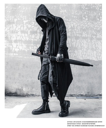 Men's Gothic Hooded Cloak – Darkwear Windbreaker Coat