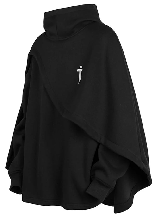 ARENS Techwear Cloak Hoodie – Oversized Streetwear Pullover