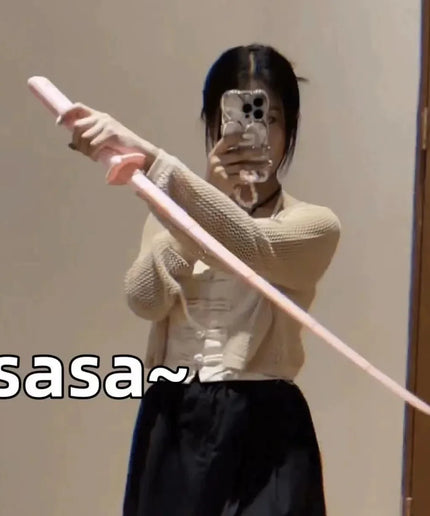 3D Printed Telescopic Samurai Toy – Folding Katana Stress Relief Gift