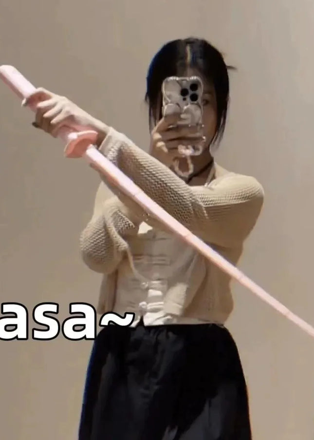 3D Printed Telescopic Samurai Toy – Folding Katana Stress Relief Gift