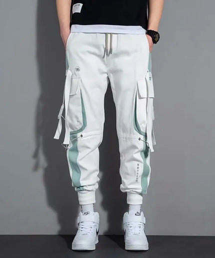 N-Style Parachute Cargo Pants – Loose Casual Streetwear