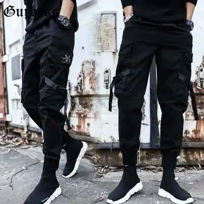 N-Style Parachute Cargo Pants – Loose Casual Streetwear