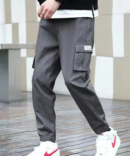 N-Style Parachute Cargo Pants – Loose Casual Streetwear