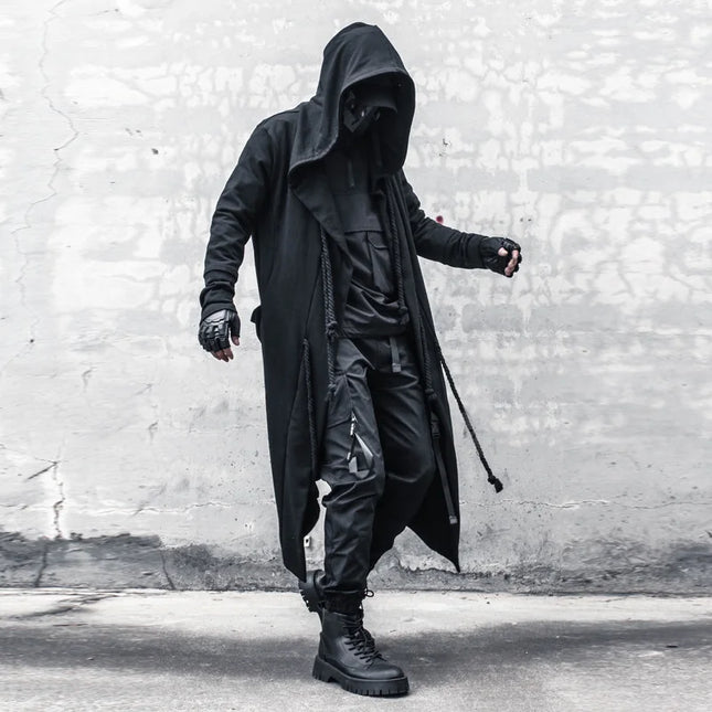 Men's Gothic Hooded Cloak – Darkwear Windbreaker Coat