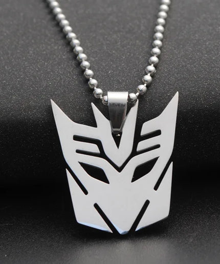 HNSP Bat Flash Pendant – Stainless Steel Necklace for Men