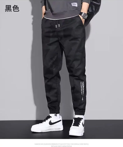 N-Style Parachute Cargo Pants – Loose Casual Streetwear