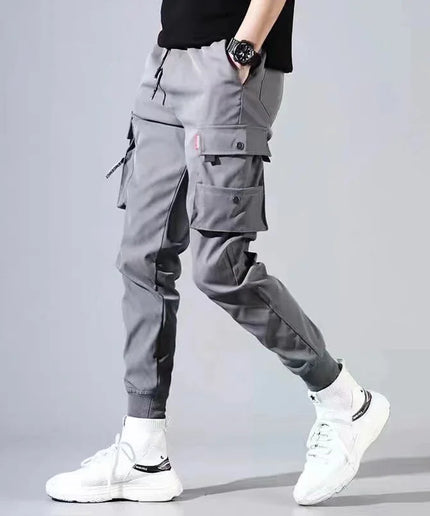 N-Style Parachute Cargo Pants – Loose Casual Streetwear