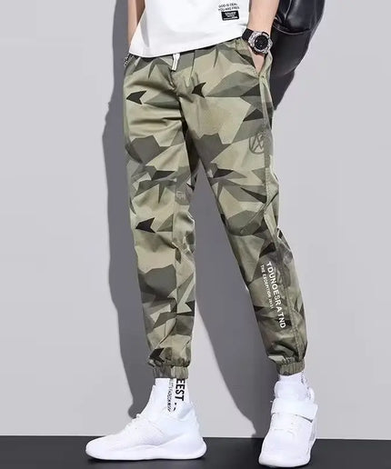 N-Style Parachute Cargo Pants – Loose Casual Streetwear