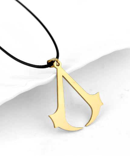 Assassins Ezio Cosplay Pendant – Metal Alloy Cross Necklace for Men & Women