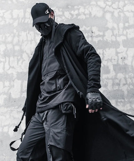 Men's Gothic Hooded Cloak – Darkwear Windbreaker Coat