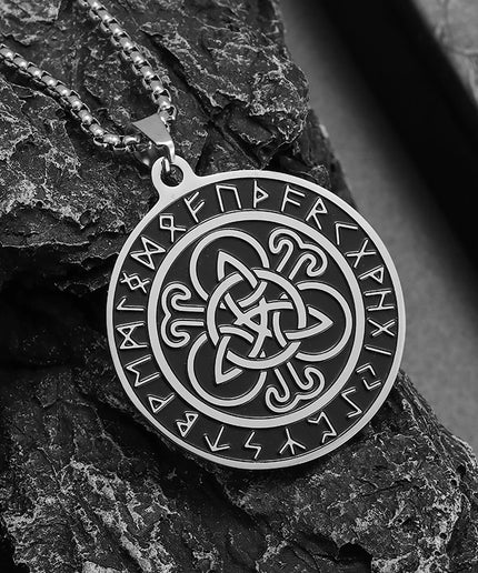 Inverted Pentagram Pendant Necklace – Stainless Steel Gothic Jewelry