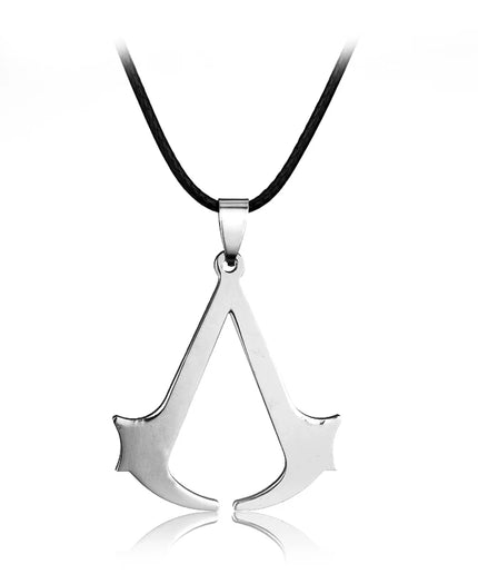 Assassins Ezio Cosplay Pendant – Metal Alloy Cross Necklace for Men & Women