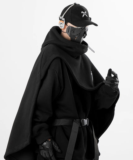 ARENS Techwear Cloak Hoodie – Oversized Streetwear Pullover