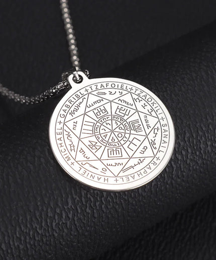 Inverted Pentagram Pendant Necklace – Stainless Steel Gothic Jewelry