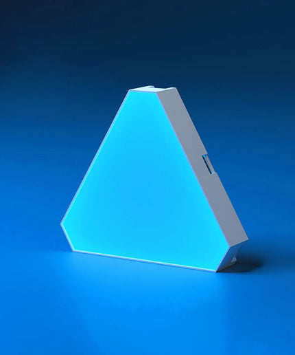 LED Triangular Quantum Lamp
RGB Wall Lamp with Smart Pickup Rhythm – Perfect for Bedroom, Bedside, Night Light, and Office Decoration!