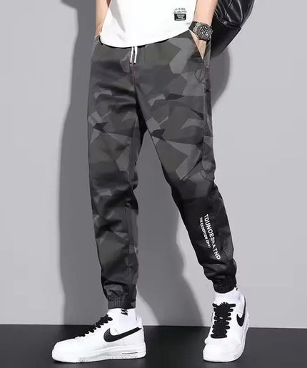 N-Style Parachute Cargo Pants – Loose Casual Streetwear